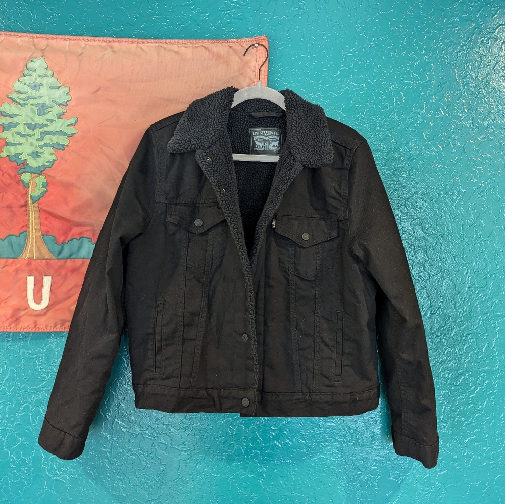 Levi's Sherpa-Lined Trucker Jacket